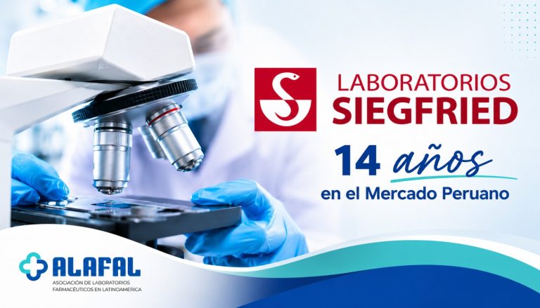 LABORATORIOS SIEGFRIED CUMPLE 14 AÑOS EN EL MERCADO PERUANO