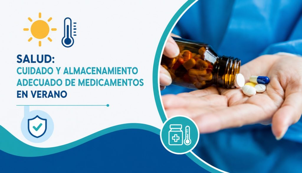 SALUD: CUIDADO Y ALMACENAMIENTO ADECUADO DE MEDICAMENTOS EN VERANO