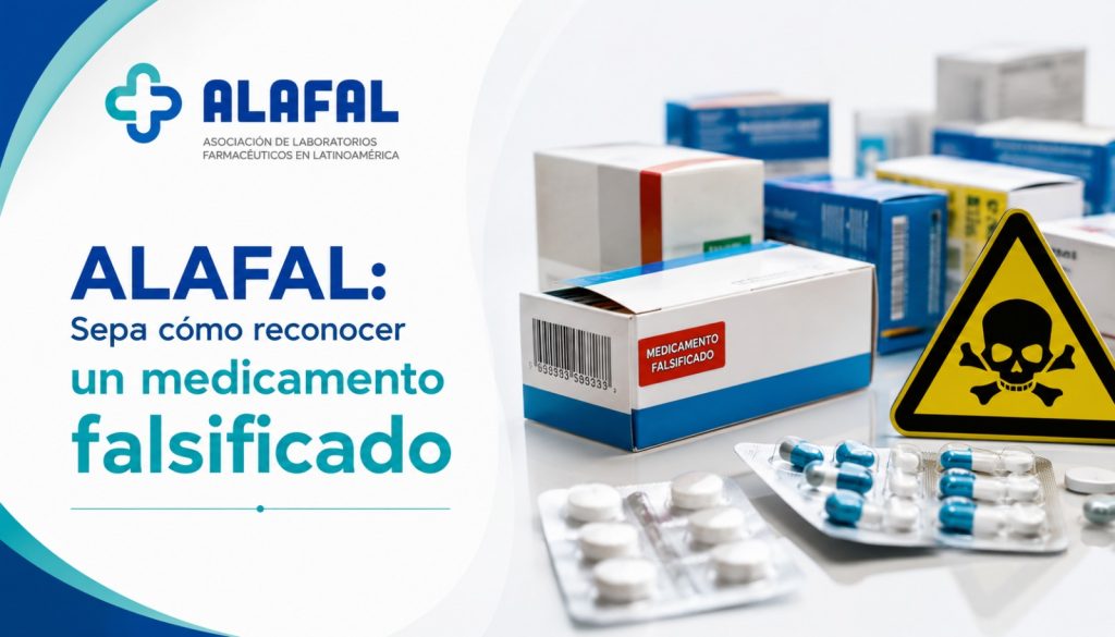 ALAFAL: SEPA CÓMO RECONOCER UN MEDICAMENTO FALSIFICADO