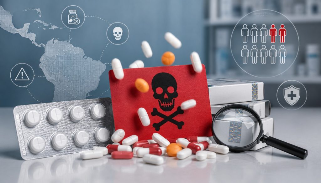 HASTA EL 30 % DE LOS MEDICAMENTOS EN AMÉRICA LATINA SERÍAN FALSIFICADOS, SEGÚN INFORME DE LA OMS