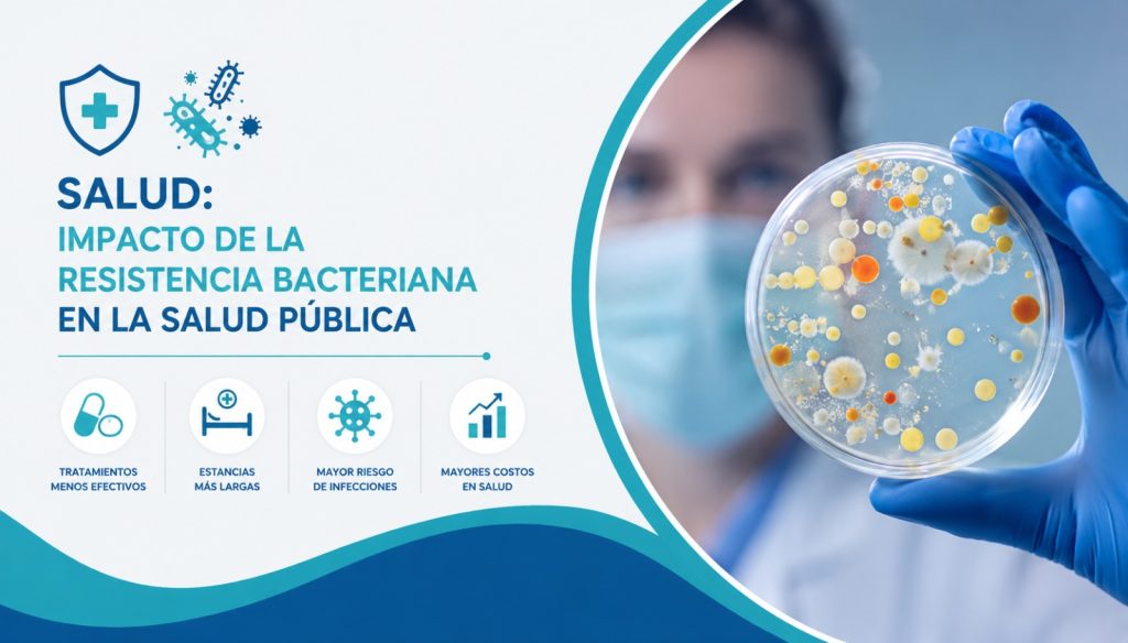 SALUD: IMPACTO DE LA RESISTENCIA BACTERIANA EN LA SALUD PÚBLICA
