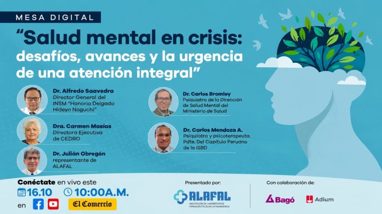 MESA DE DIÁLOGO: “SALUD MENTAL EN CRISIS: DESAFÍOS, AVANCES Y LA URGENCIA DE UNA ATENCIÓN INTEGRAL”